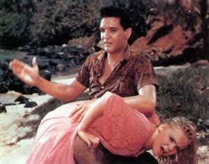 Elvis Presley spanking Jenny Maxwell in Blue Hawaii