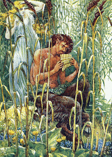 Illustration of the god Pan